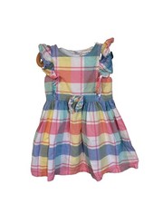 Tommy Bahama Plaid Toddler Dress Size 24 Mont...