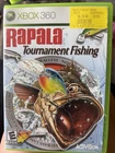 Rapala Tournament Fishing - Xbox 360 Activision E Sports Fishing NTSC 2006 CIB