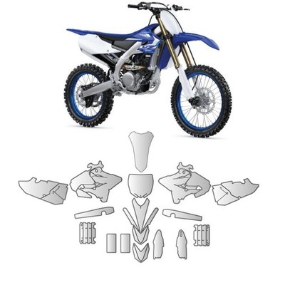 Vinilo PPF Kit Completo YAMAHA YZ 125 250 2020