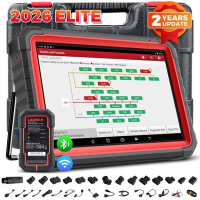 2026 LAUNCH X431 PRO3S+ V5.0 V+ Elite Bidirectional Car Diagnostic Tool Coding