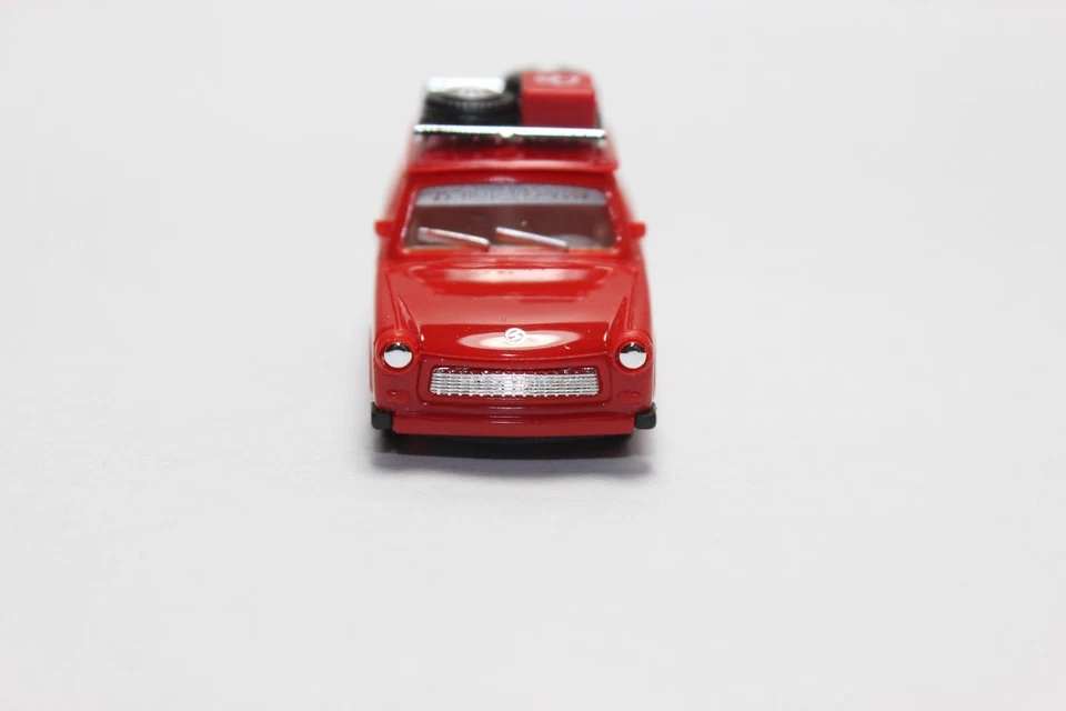 hg4855, Alter Herpa Trabant Trabi 601 rot Dachgepäckträger SOSE OVP 1:87 / H0 - Bild 4 von 4