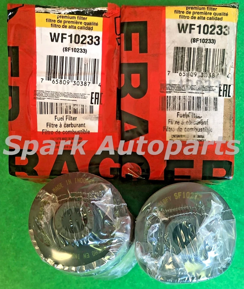 Lote de 2 Filtros de Combustível WIX WF10233 Para ISUZU NPR-HD, NPR-XD, NRR, NQR, HINO S4, S5 - Imagem 4 de 4