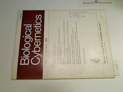 Vol. 21, Nr. 1, 1976 Biological Cybernetics Reichardt, W. :