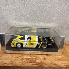 Spark Porsche 956 #7 1984 Le Mans Winner 1/43 Scale Yellow Black Minicar