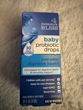 Mommy's Bliss Baby Probiotic Drops - 30 Servings - Exp 01/2026