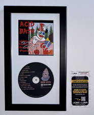 ACID BATH DAX RIGGS, MIKE & SAMMY SIGNED AUTOGRAPHED FRAMED CD +JSA COA
