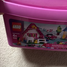 LEGO FRIENDS  # 5560 - PREOWNED MANUAL IN PINK TUB MAY/MAY NOT HAVE ALL PIECES