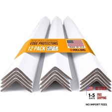 48" x 2" x 2" Reinforced Cardboard Edge Pack of 12 Thickness: 0.225"
