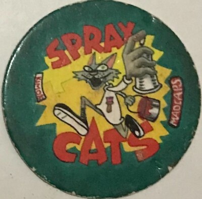UK WORLD CAPS FEDERATION MAD CAPS No 42 SPRAY Rare Childs Collectable from 1995