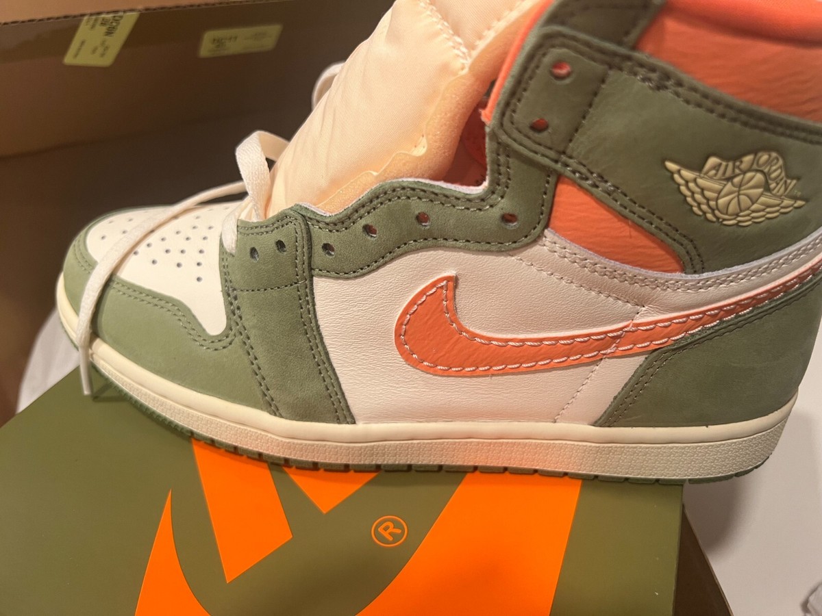Size 8 - Air Jordan 1 Retro OG High Craft - Celadon | eBay