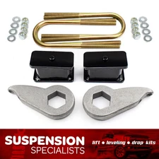 3" Full Lift Kit For 1997-2004 Ford F150 4X4 Torsion Keys w/ Blocks and U-bolts