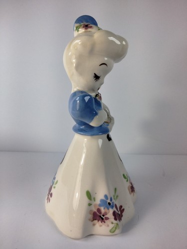 Vintage DeLee Art Hollywood California 1940 Hattie Pottery Planter Figurine Vase - Picture 2 of 15