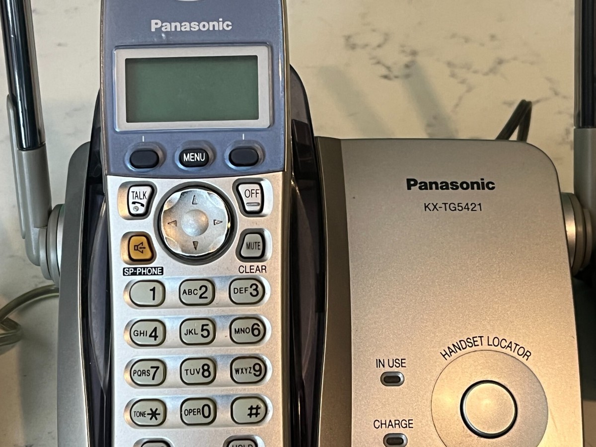 Panasonic KX-TG5421S 5.8 GHz DSS Digital Single Line Cordless