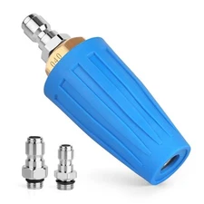 	Rotating Turbo Nozzle for Pressure Washer | 1/4 Quick Connect | 5000 PSI Max	