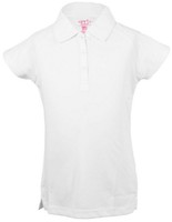 Garb Girls Monica Performance Polo White Small on sale Garb Girls Monica Performance Polo White Small on sale