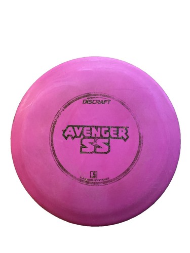 Disque Discraft Avenger SS Paul McBeth - ESP 5X - Ghost - Jaune 169g - Timbre Erreur Unique