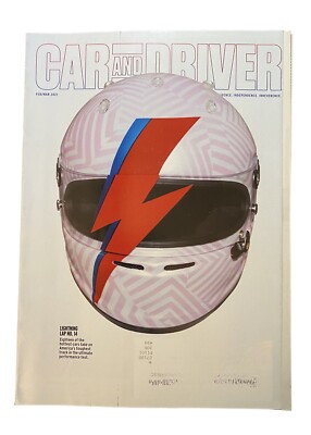 Car & Driver Magazine Feb/Mar 2021 Bugatti Chiron Back Issue Lightning Lap No 14