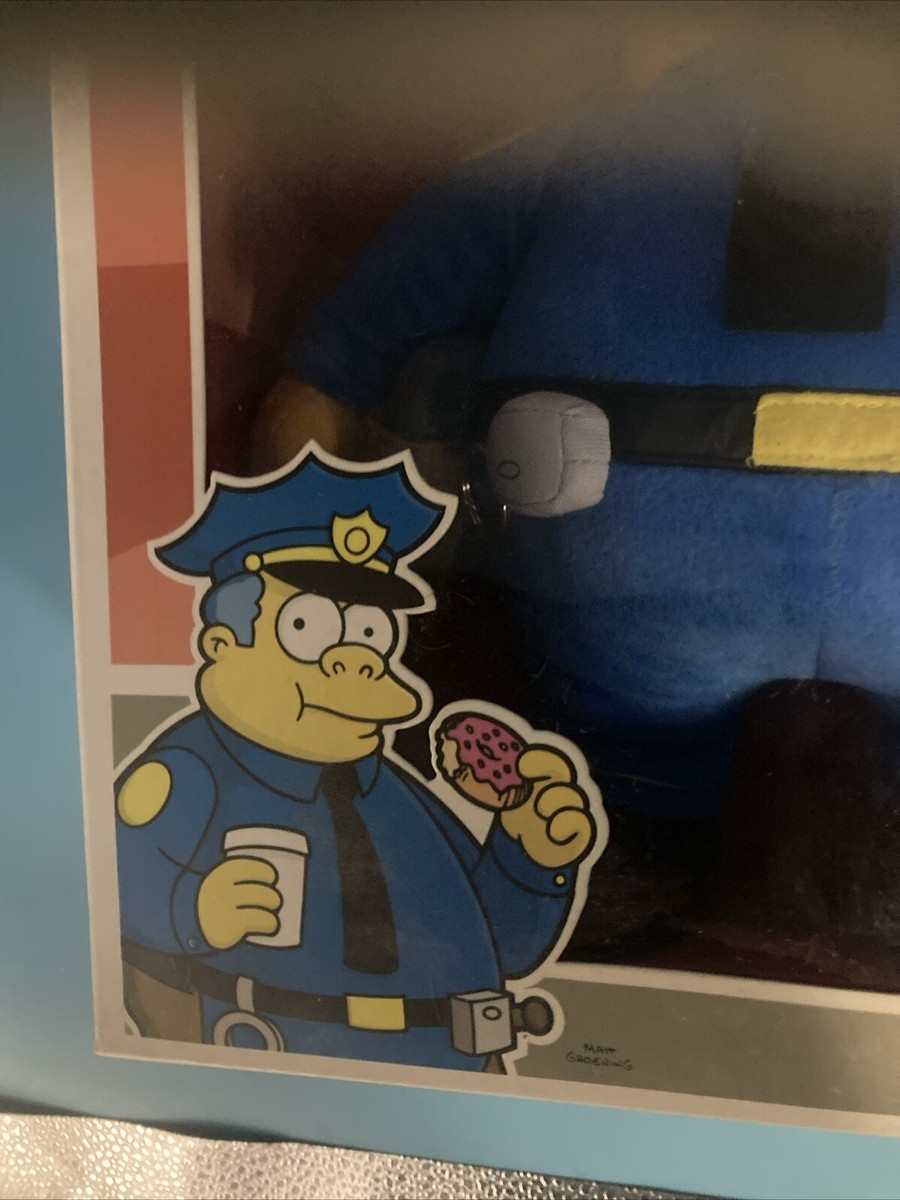 The Simpsons チーフ・ウィグム フィギュア Action Figure - Simpsons - Chief Wiggum 2.75