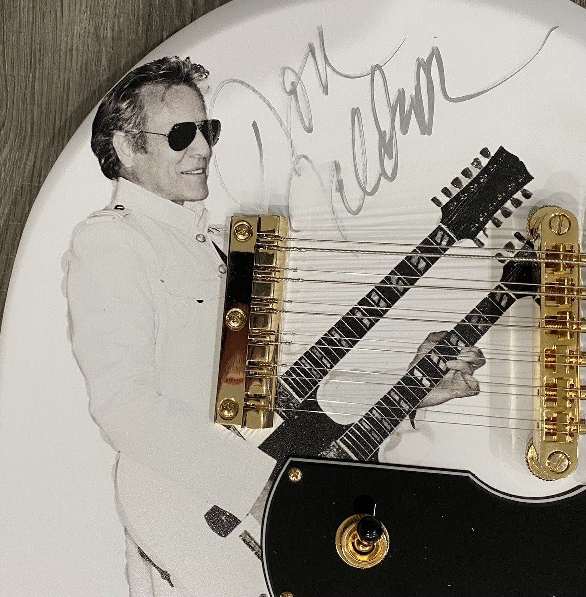 The Eagles Signed Guitar Don Felder Autographed Guitar