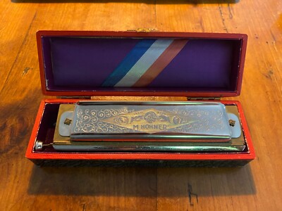 Hohner Super Chromonica 270 Deluxe - Key of C - Excellent Condition with Box