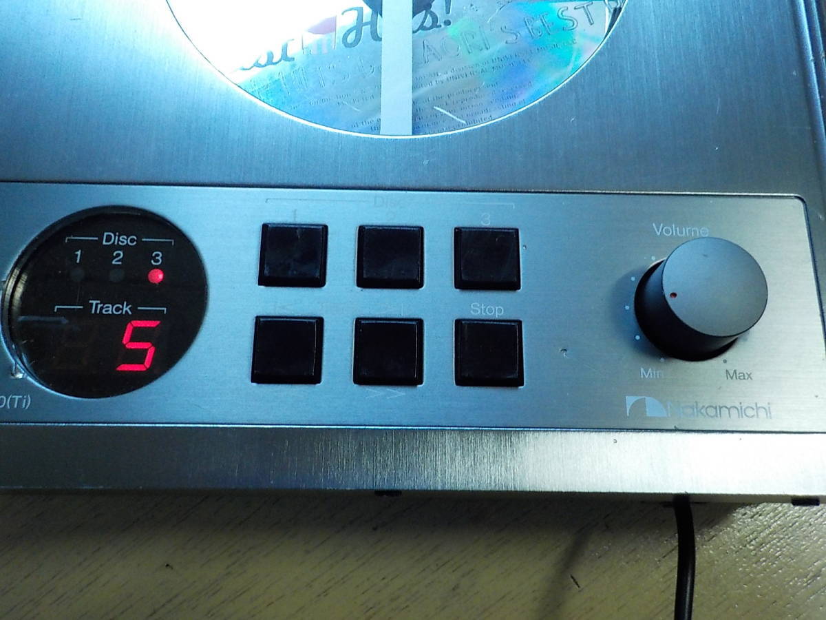 Nakamichi MB-V300 MB-V300s CD deck Silver color with Adopter