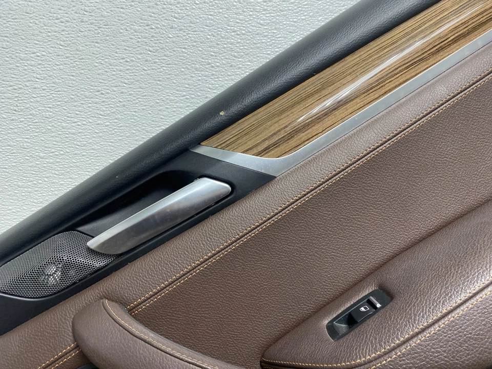 BMW X4 2015 a 2018 panel de moldura de puerta lateral del pasajero trasero derecho M4052 OEM DG Foto 4 de 4