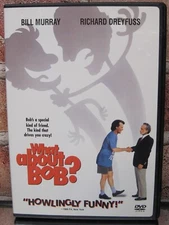 WHAT ABOUT BOB DVD Bill Murray Richard Dreyfuss RARE
