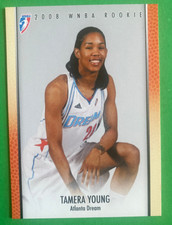 2008 Rittenhouse WNBA Rookie Card R8 TAMERA YOUNG DREAM 417/444