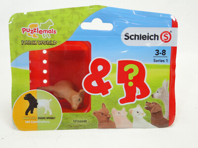 Schleich Farm World Puzzlemals Series 1 Kalb + ??? Neu OVP