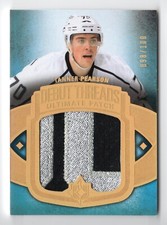 2013-14 Ultimate Collection Debut Threads Patch Autograph UDT-TP Tanner Pearson 