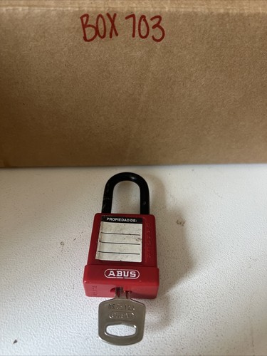 Abus Lock  74/40 With Key - Picture 1 of 2