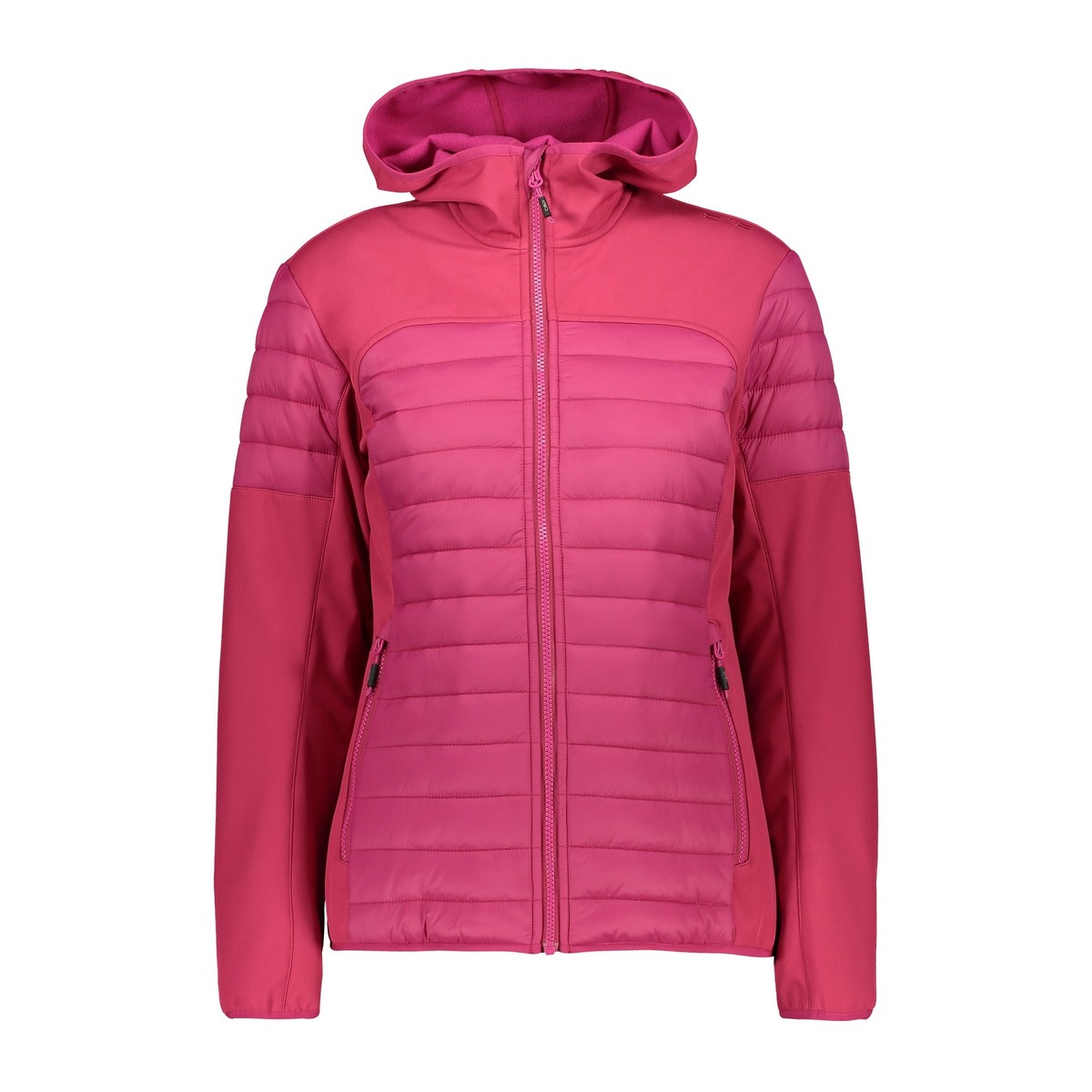 CMP Softshelljacke Jacke WOMAN JACKET FIX HOOD rot winddicht