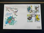 GB 1980 Birds - STUART FIRST DAY COVER - WILD FOWL TRUST PEAKIRK SHS