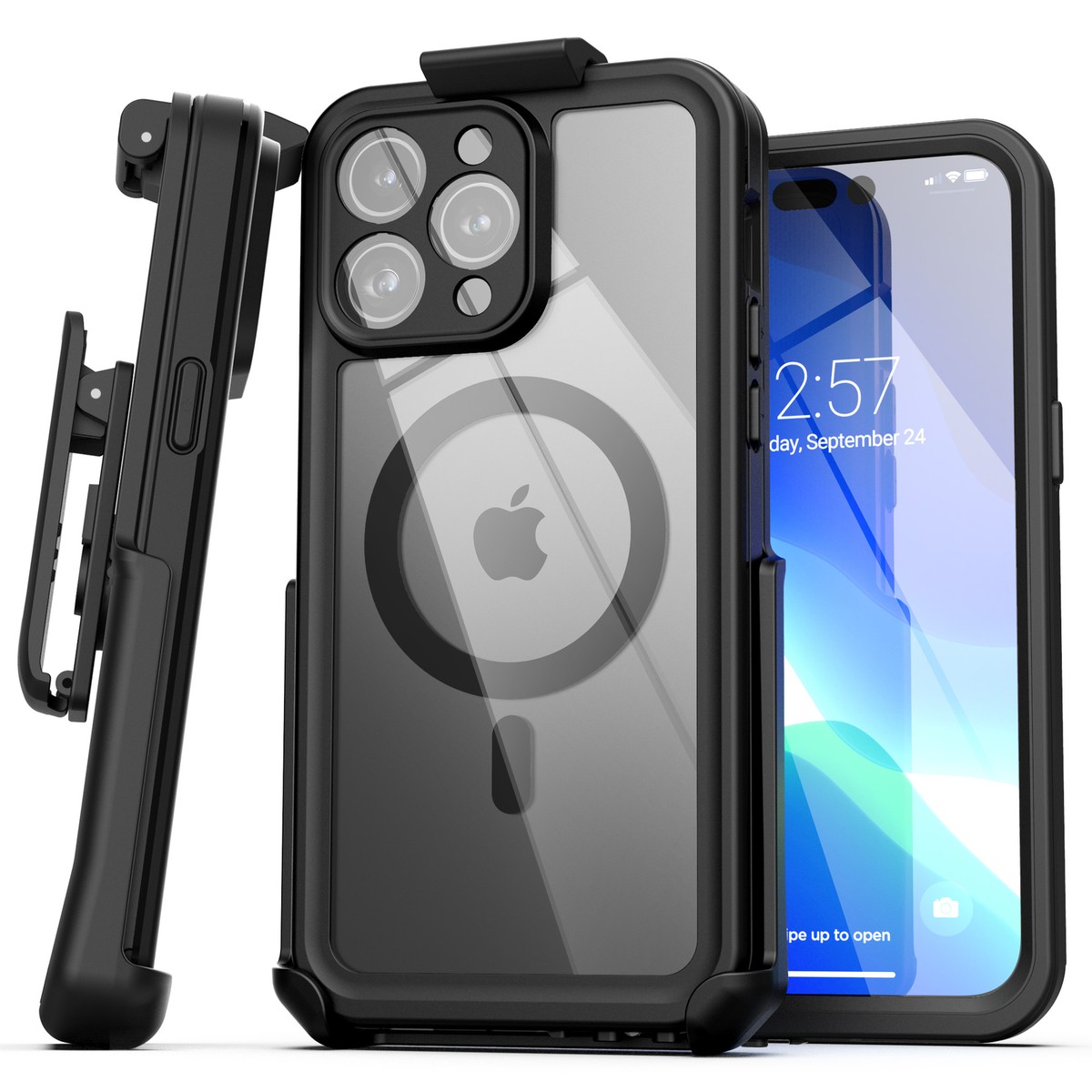 iPhone 15 Plus Waterproof Case Compatible with MagSafe and