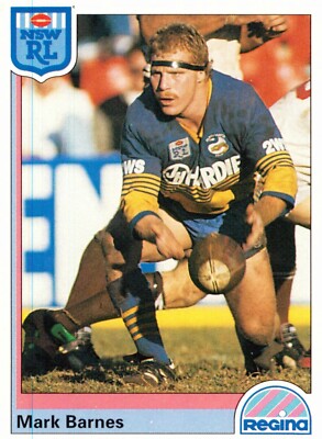 1992 PARRAMATTA EELS NRL Card MARK BARNES EBay Australia 1992-parramatta-eels-nrl-card-mark-barnes-ebay-australia