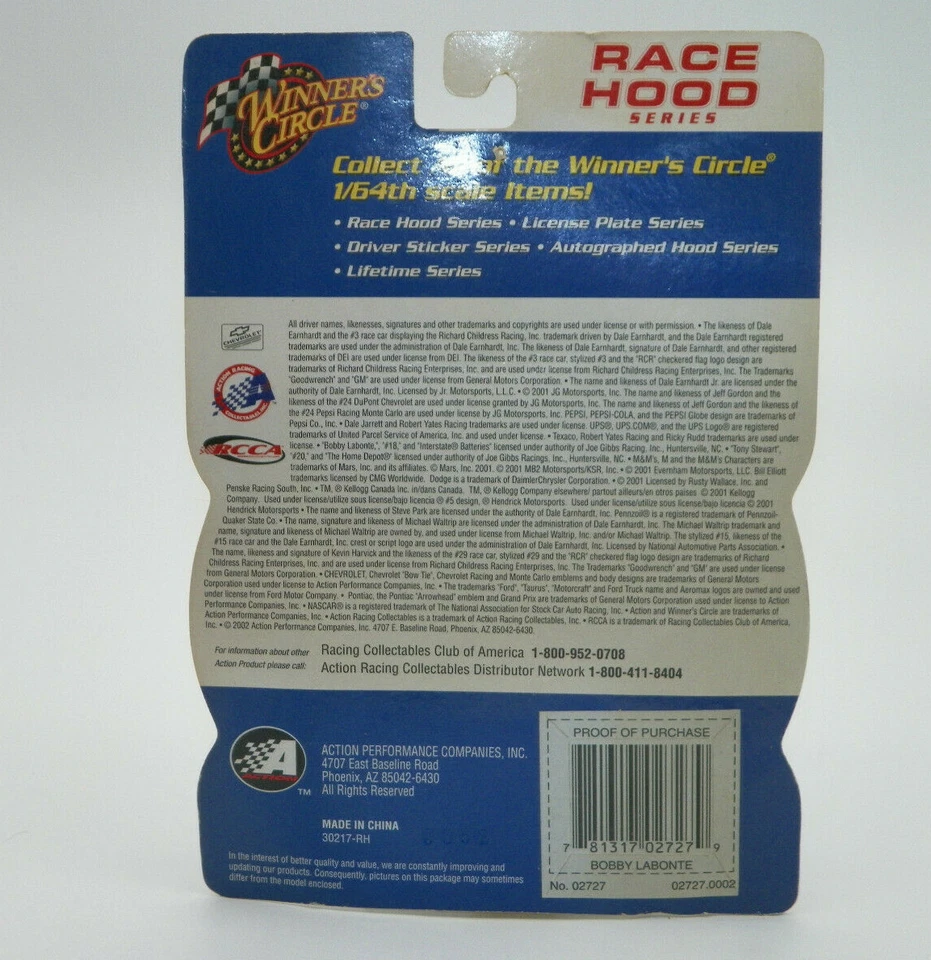 Winner's Circle Bobby Labonte #18 Interstate Batteries Coca-Cola - Image 3 of 4