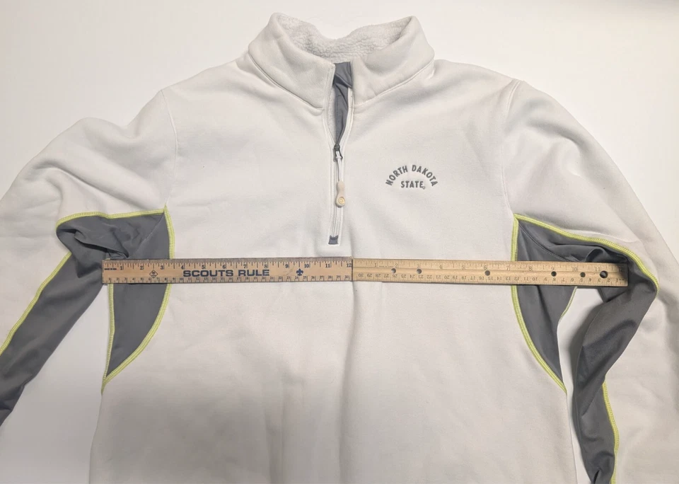 Under Armor Mujer XL North Dakota State Tres Cuartos Cremallera Manga Larga Vellón Foto 2 de 4