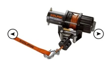 1/8Kolpin Winch Kit - 2500 lb - Synthetic Rope