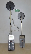 2 vintage Radio Shack metal detector VLF  Treasure finder collectible tools B7
