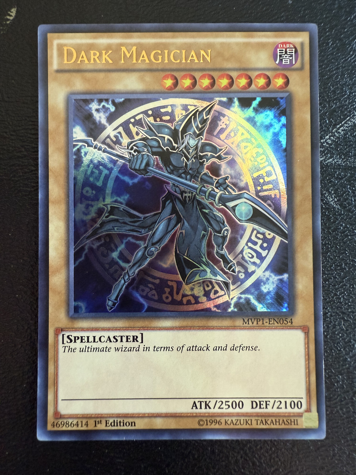 Dark Magician MVP1-EN054 Yu-Gi-Oh Dark Side of Dimensions Movie Pack Card