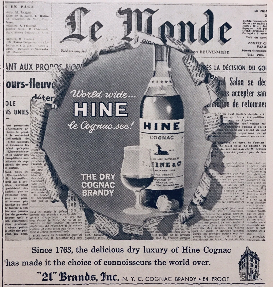 Пару постеров старой рекламы алкоголя. Коньяк Hine Пару постеров старой рекламы алкоголя. Коньяк Hine История,Алкоголь,Крепкие напитки,Реклама