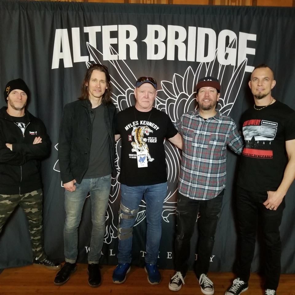 Brand New Myles Kennedy The Ides of March Gold Vinyl Etching Alter Bridge of 200 - Image 2 of 4