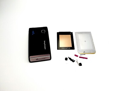 Housing Sony Ericsson W380i Black blue REPLACEMENT