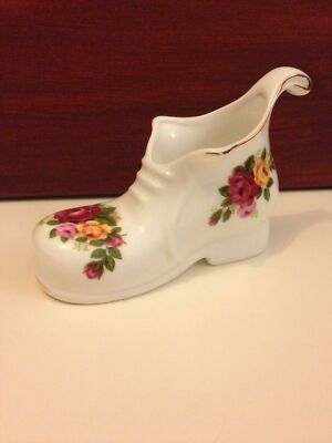Vintage Porzellan Deko Schuh/Stiefel
