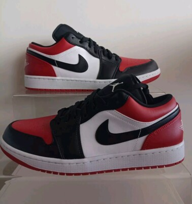 NIKE AIR JORDAN LOW ,,Bred Toe'' SIZE UK 11 EUR 46 (553558