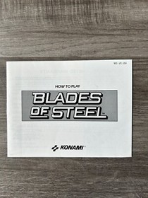 Carro Blades of Steel (NES, 1988) CIB, manual, caja ENV&Iacute;O R&Aacute;PIDO