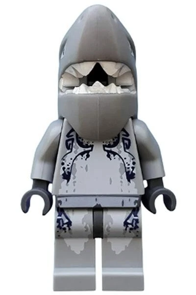 Figurine / Minifigure Lego Atlantis - Atlantis Shark Warrior (atl004) Set 8060 - Photo 1/1