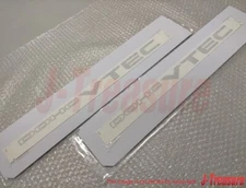 HONDA CIVIC EK 99-00 Genuine "DOHC VTEC" Side Decals Stickers Silver Set OEM