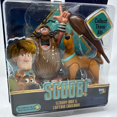 SCOOB! Scooby-Doo & Captain Caveman 2 Action Figures New basic fun 2019 