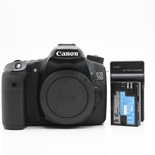 Canon EOS 70D Digital SLR 20.2MP Camera Body 916
